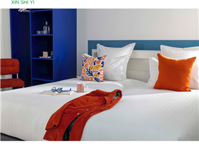 Sebastian Partner Hotel Bedroom Set